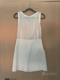 Vestito bianco aderente Betty Blue