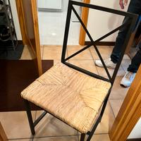 Tavolo in vetro e 5 sedie