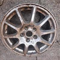 1 cerchio in lega jaguar da 6,5 x 16 x54