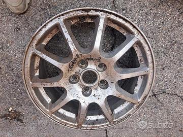 1 cerchio in lega jaguar da 6,5 x 16 x54