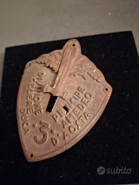 RARISSIMO SCUDETTO WW2 "3 divisione celere"