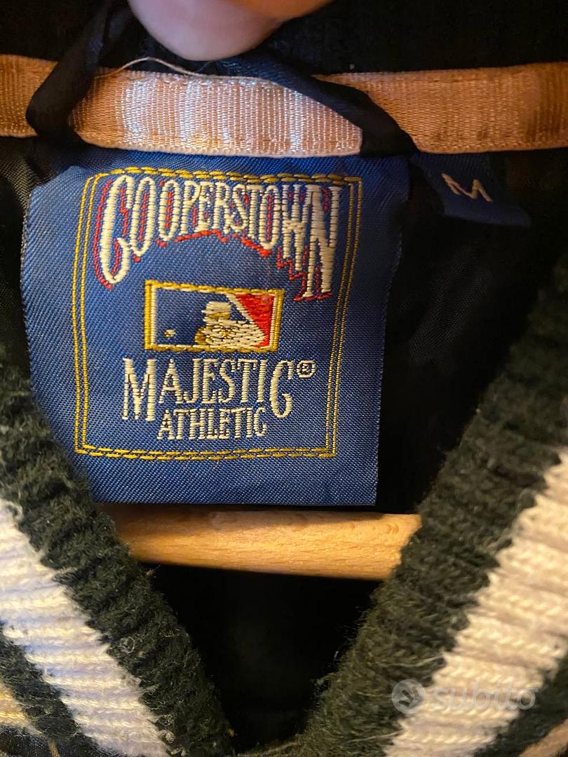 Giacca Felpa NY , COOPERSTOWN Majestic Athletic con