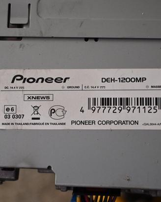 AUTORADIOPIONEER DEH -1200 MP