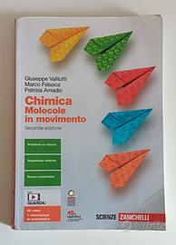 Libro "Chimica molecole in movimento"