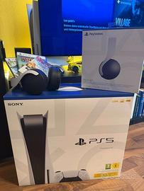 PS5 con lettore disco + SSD da 1 TB + PS VR2 + acc
