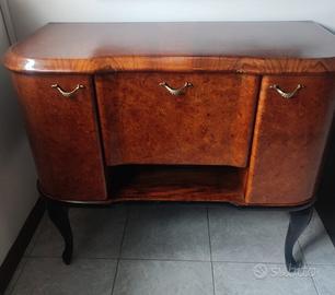 Mobile bar anni 40/50 con giradischi 
