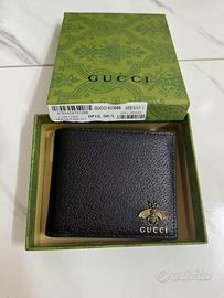 Portafoglio Gucci pelle nera