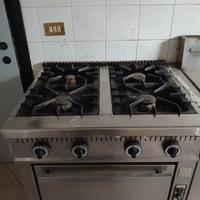 fornelli a gas con forno