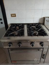 fornelli a gas con forno