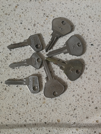 Chiavi auto Fiat anni '70