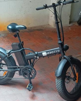 Bicicletta Fat Bike Ruote Larghe
