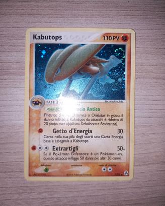 Carte Pokemon Kabutops 7/92 Ex La Leggenda Di Mew