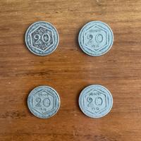 Monete 20 cent RI n. 2/1918 - n.2/1919