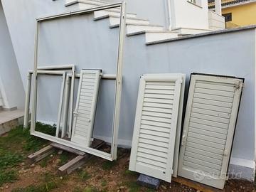 Infissi in alluminio Varie Misure 