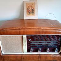 Radio d'epoca a valvole Trans-Continents