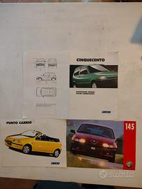 Depliant Fiat Punto Cinquecento Alfa 145