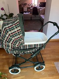 Navicella Peg-Pérego - Tartan Verde Vintage