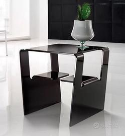 Tavolino moderno in vetro modello Proteo