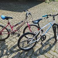bici ragazzo e ragazza entrambe R.20