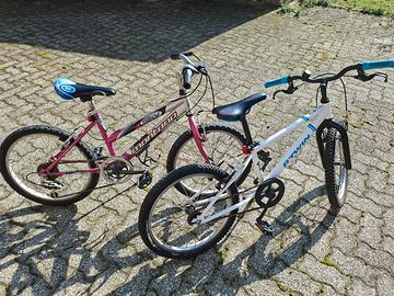 bici ragazzo e ragazza entrambe R.20