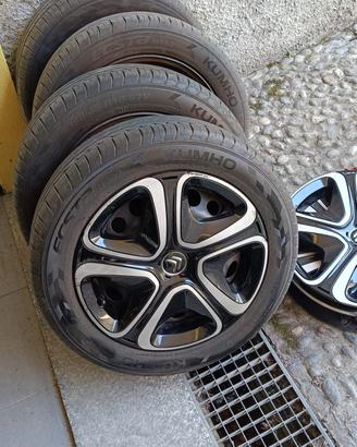 4 gomme auto 195/55 R16 87V KUMHO