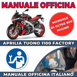 Manuale Officina Aprilia Tuono 1100 Factory ITA