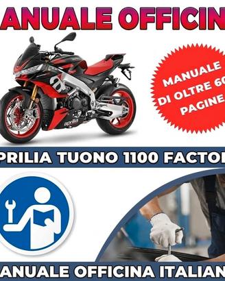 Manuale Officina Aprilia Tuono 1100 Factory ITA