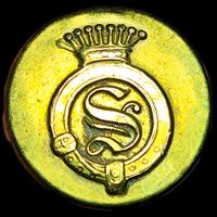 Grande Bottone Livrea Nobiliare Napoli De Gregorio