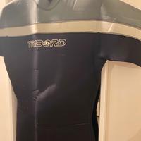 Muta neoprene uomo nero/grigio