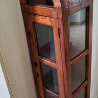 mobile vetrinetta legno vintage