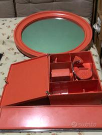 Set Bagno arancione Vintage Carrara&Matta