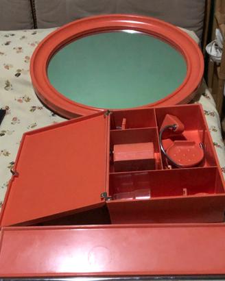 Set Bagno arancione Vintage Carrara&Matta