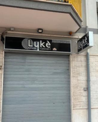 Coppia insegne a LED  frontale + bandiera 