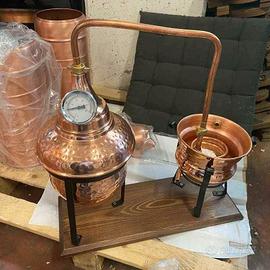 Alambicco da 5 litri a serpentina distillatore new