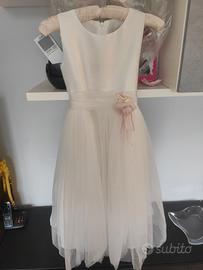 Vestito e scarpe prima comunione bambina