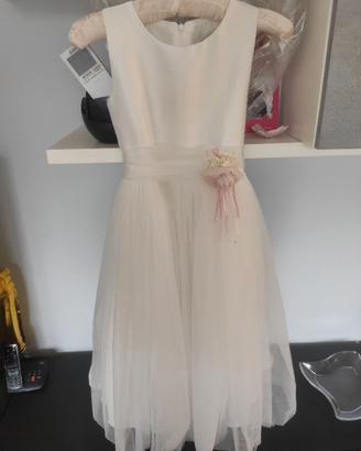 Vestito e scarpe prima comunione bambina