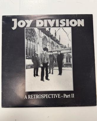 Joy Division A Retrospective part II lp 33
