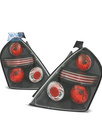 FANALI FIAT STILO 01-08 ROSSI SFONDO NERO