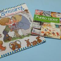 Rivista Punto Croce bimbi alfabeto "tenerissimi"
