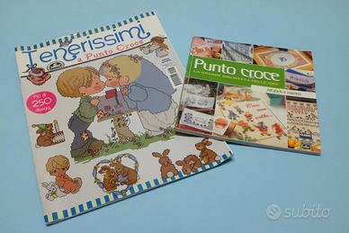 Rivista Punto Croce bimbi alfabeto "tenerissimi"