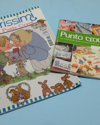 Rivista Punto Croce bimbi alfabeto "tenerissimi"