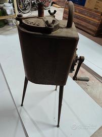 Antiquariato Pompa per il filtraggio olio motore 