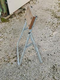 Cavalletto porta fuoribordo 