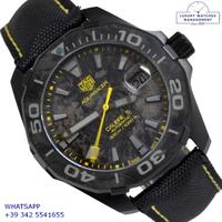 TAG HEUER Aquaracer Calibre 5 carbon dial Full Set