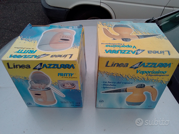 Vaporella,Friggitrice,Stufa Alogena, Linea Azzurra