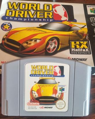 World Driver Championship Nintendo 64 Cartuccia