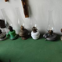 lotto lampade ad olio antiche