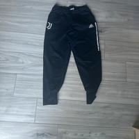 pantalone juventus colore blu scuro e bianco