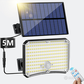 Lampada Solare da Esterno - 200LED Luce Solare LED