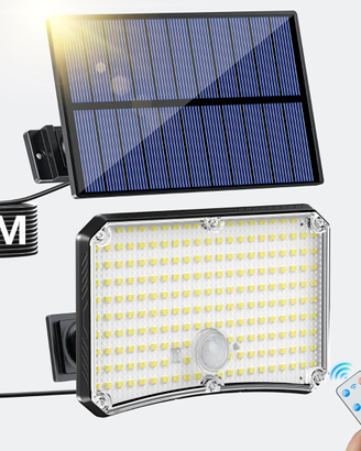 Lampada Solare da Esterno - 200LED Luce Solare LED